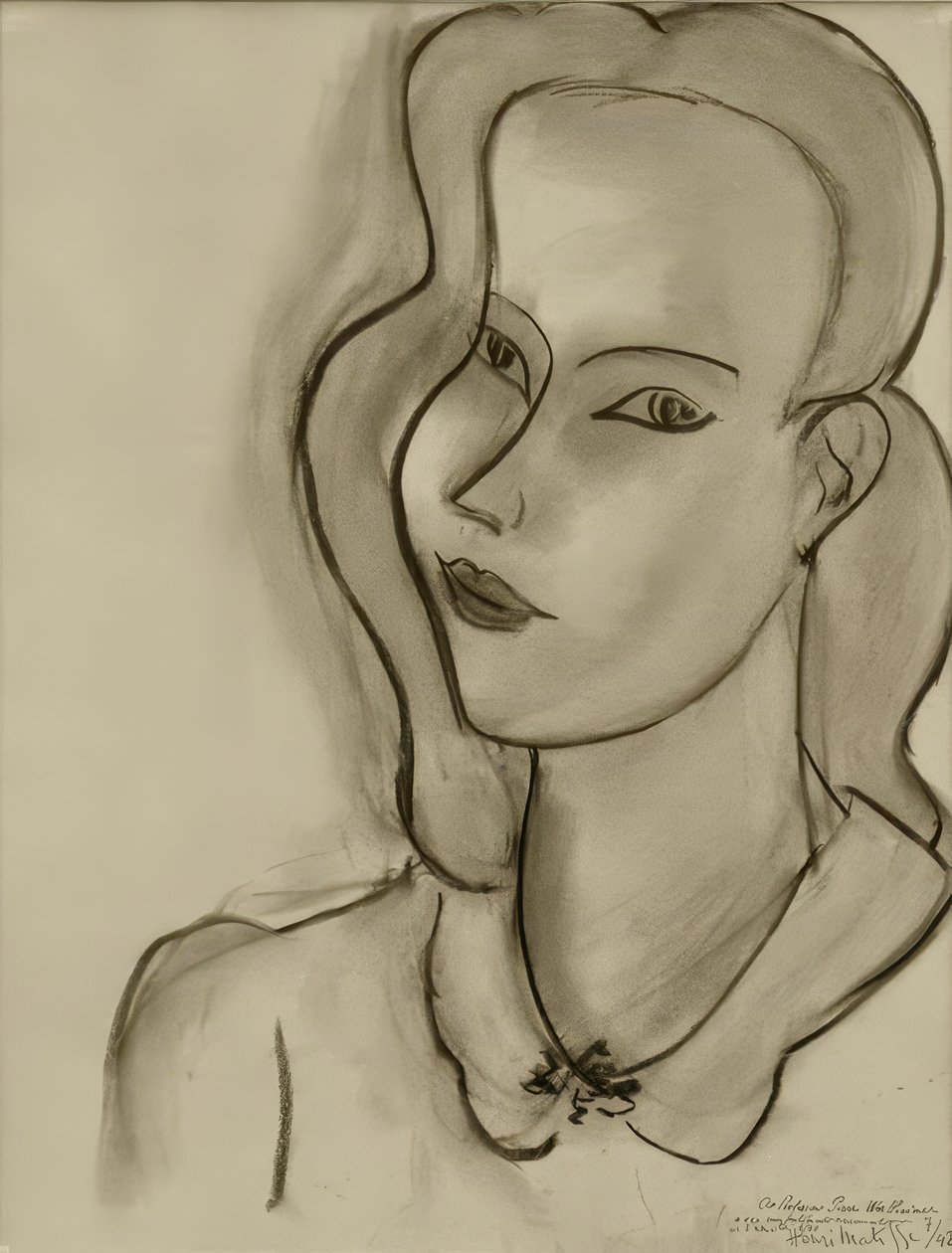 Ritratto di donna da Henri Matisse