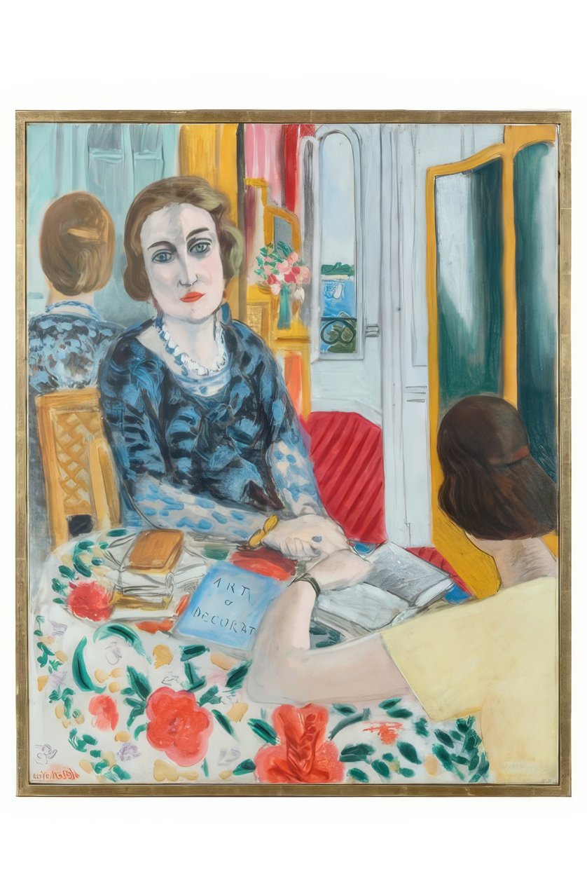 Ritratto della baronessa Gourgaud, nata Eva Gebhardt da Henri Matisse