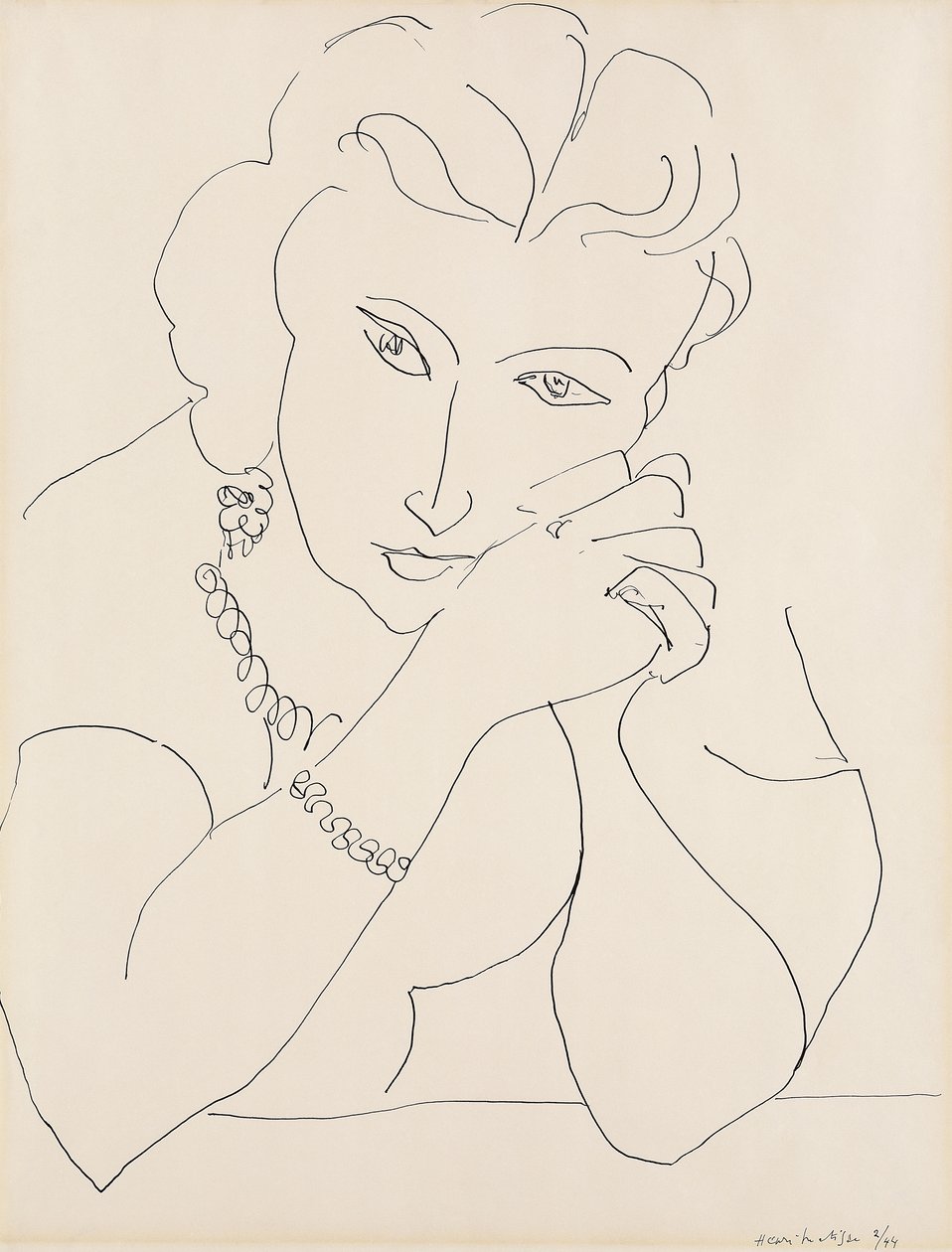 Ritratto di donna da Henri Matisse