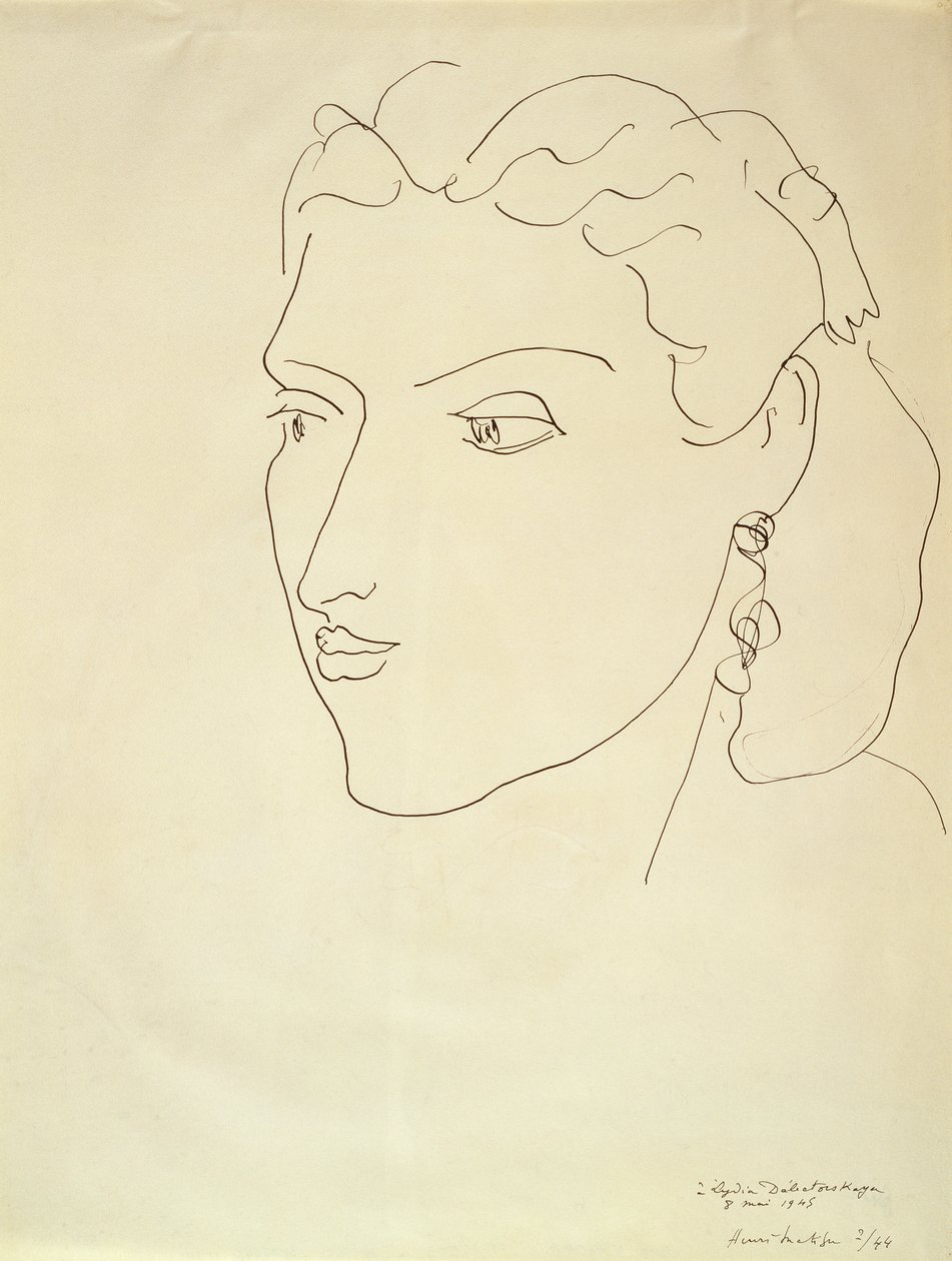 Ritratto di donna da Henri Matisse