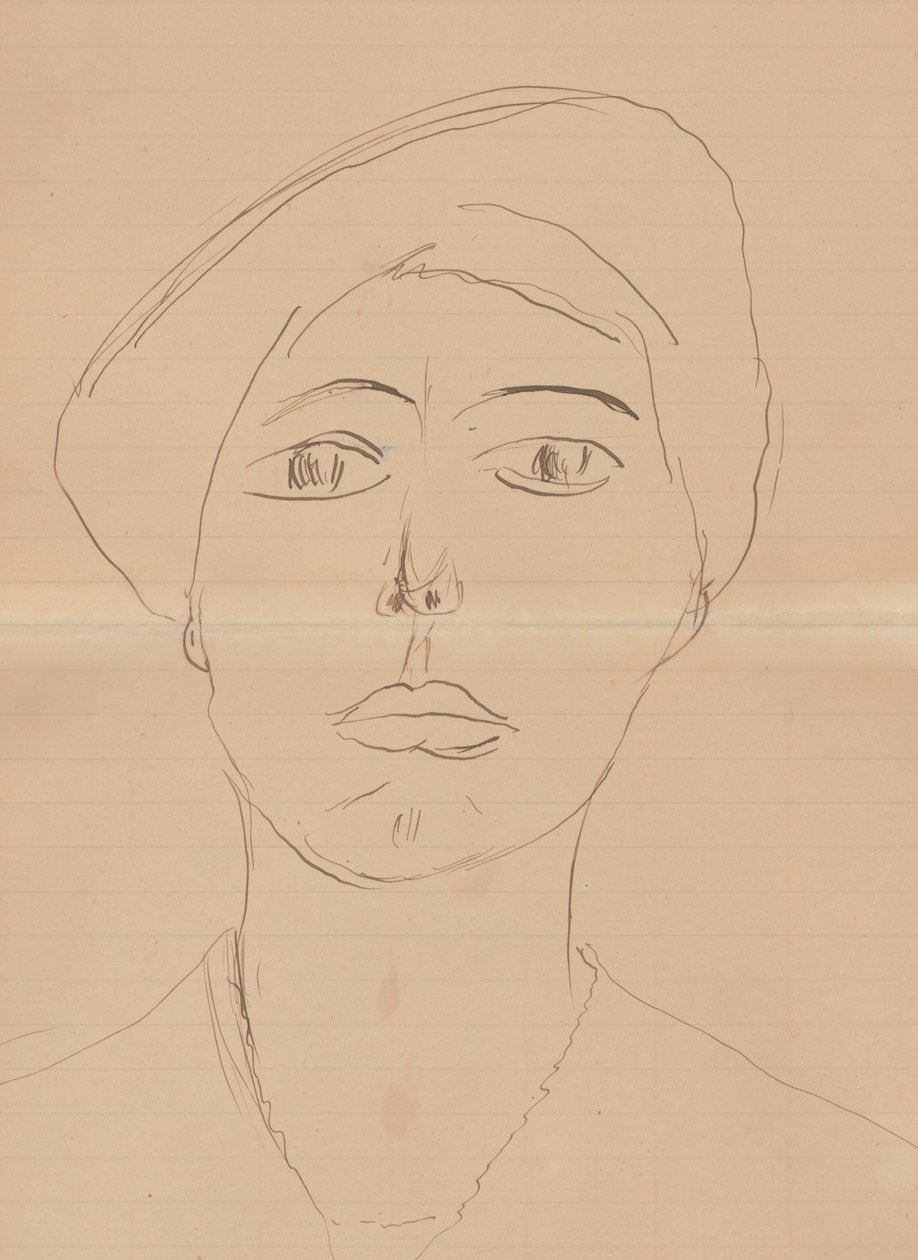 Ritratto di donna (Olga Meerson) da Henri Matisse