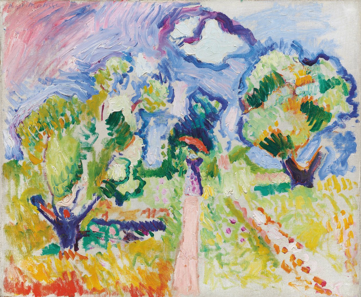 Passeggiata degli olivi da Henri Matisse
