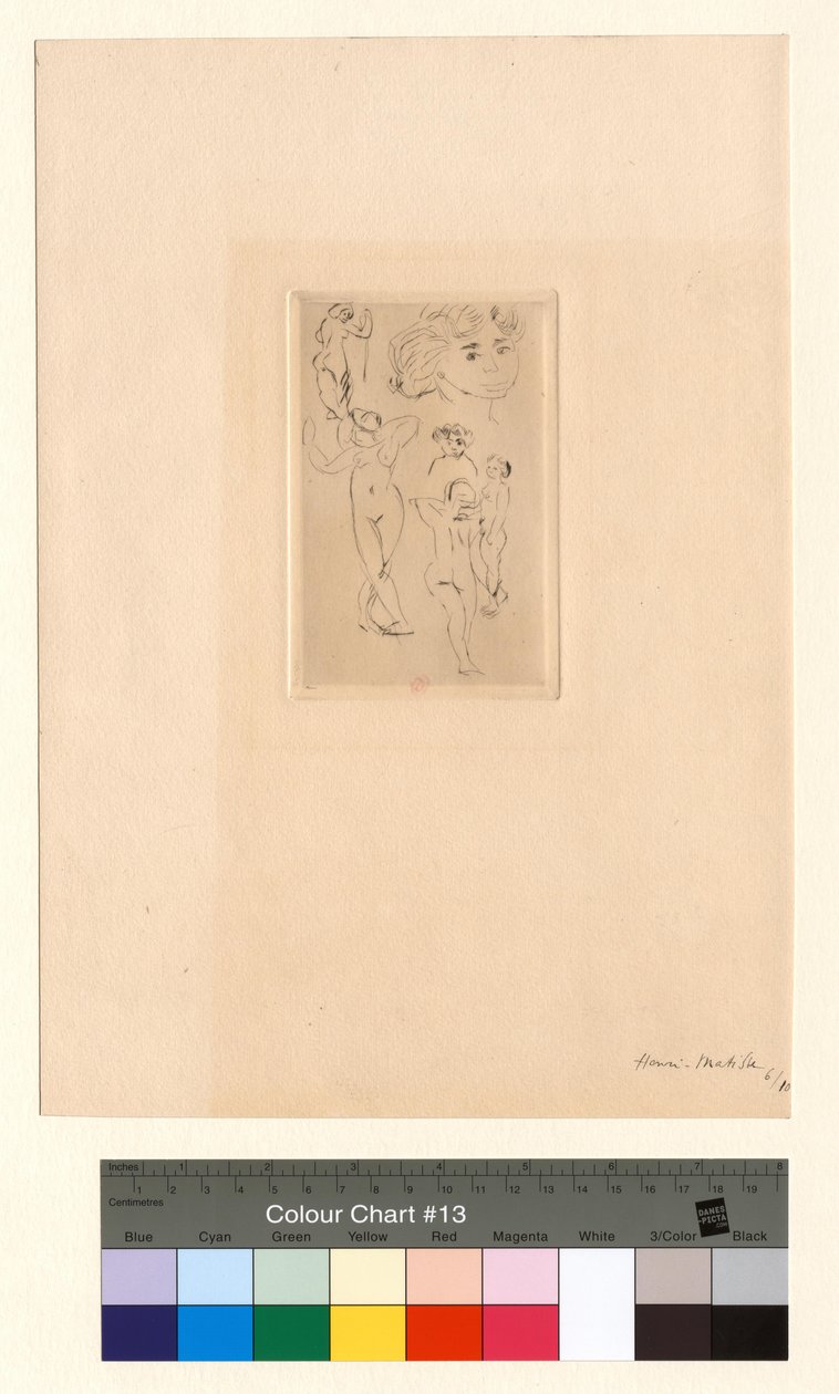 Quattro nudi, due teste da Henri Matisse