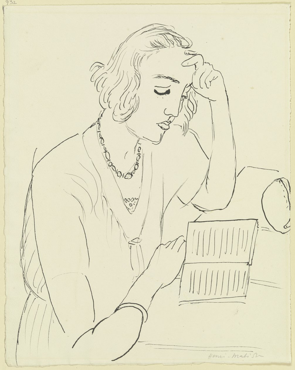 Una donna che legge da Henri Matisse