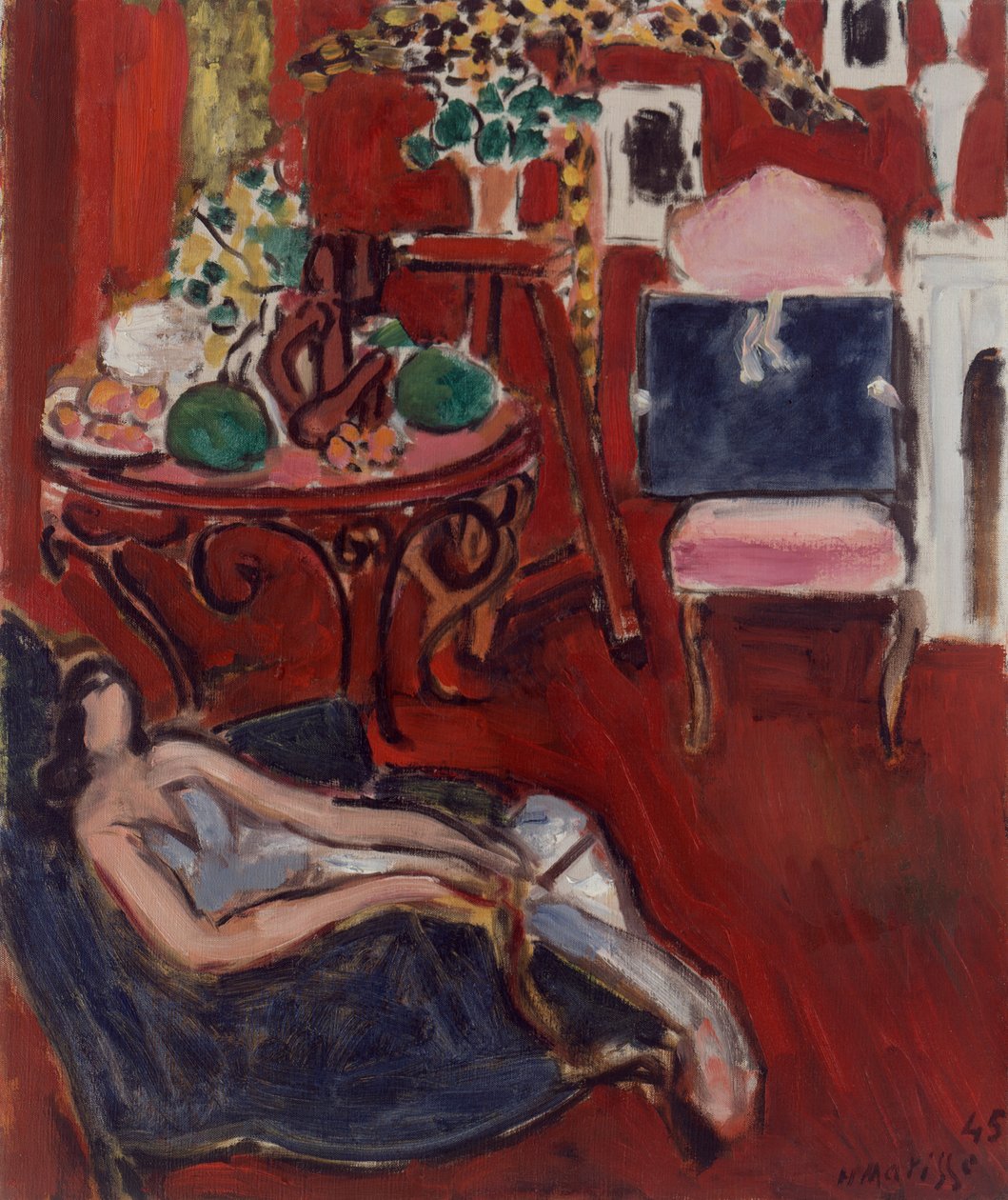 Interno rosso da Henri Matisse