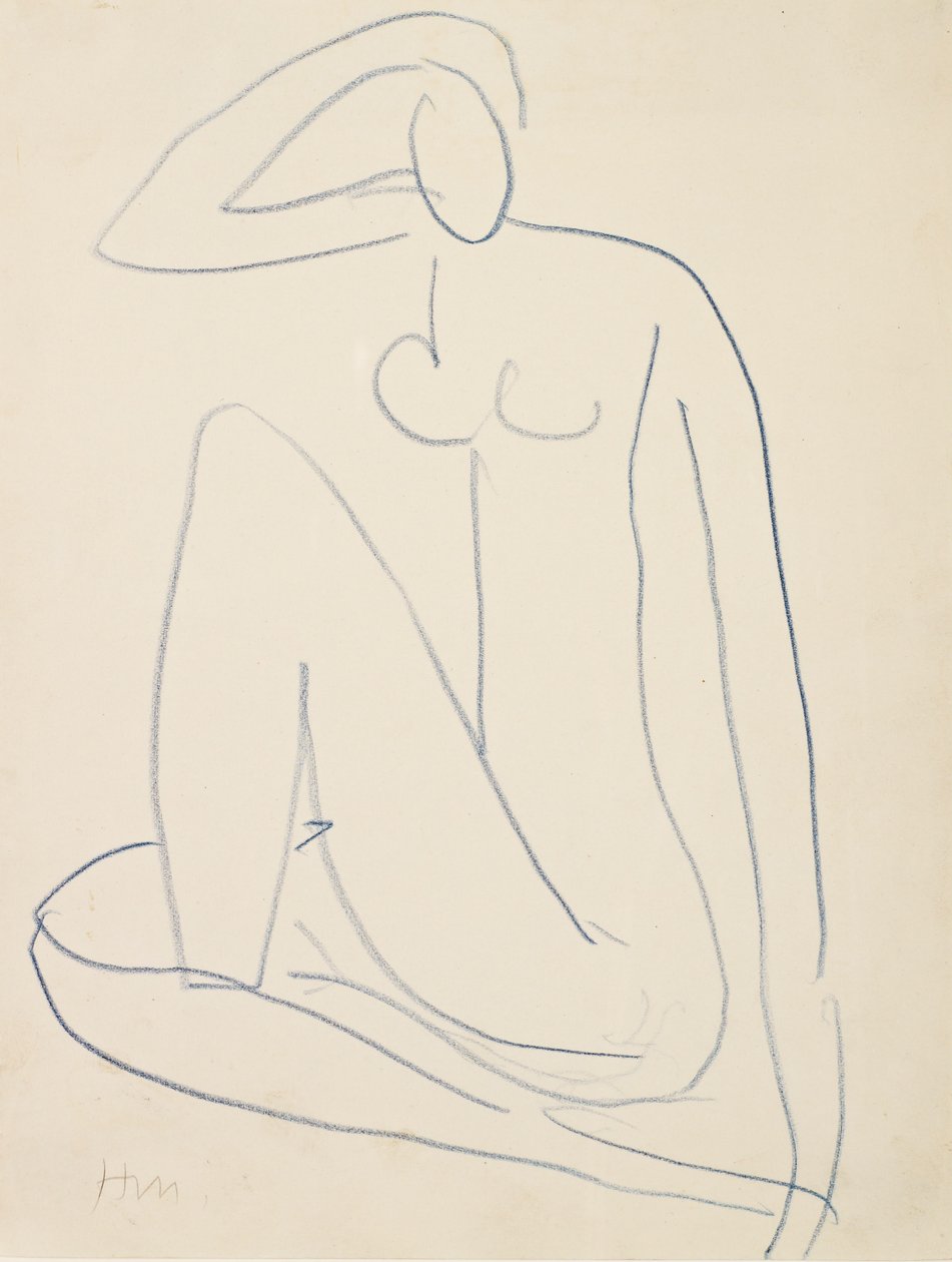 Figura femminile seduta da Henri Matisse