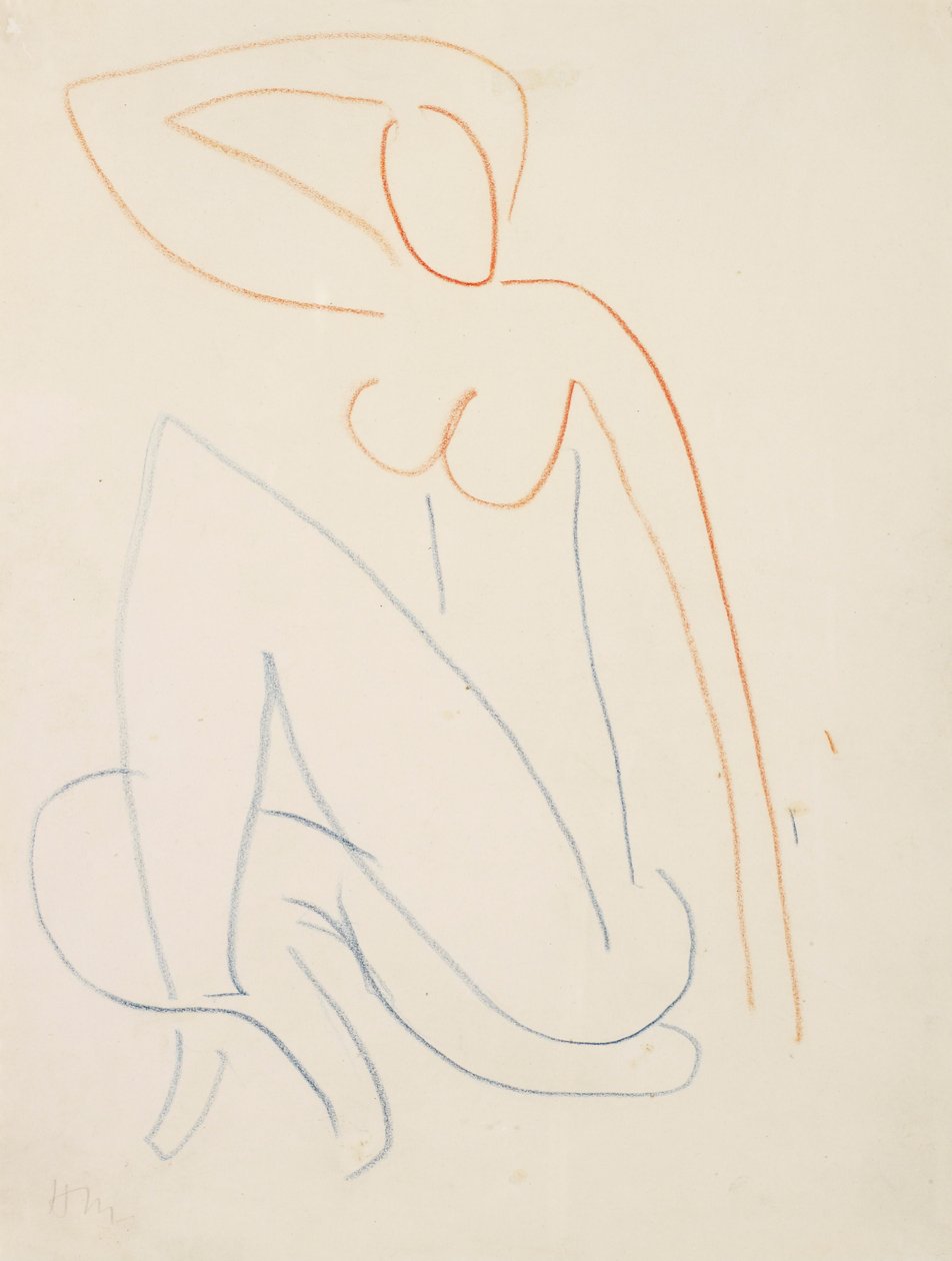 Figura femminile seduta da Henri Matisse