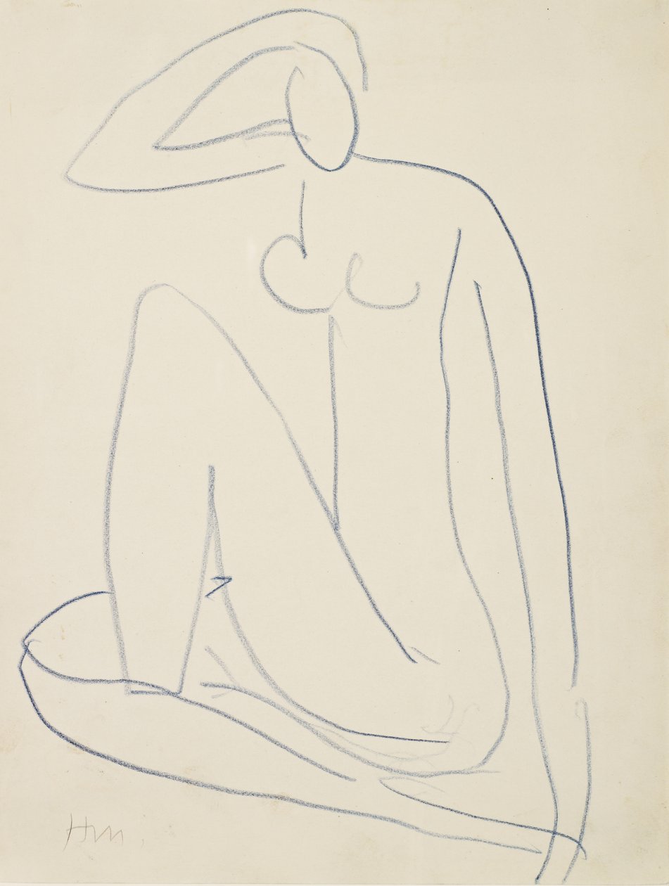 Figura femminile seduta da Henri Matisse