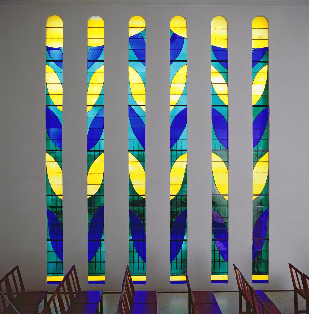 Vetrate nella Cappella del Rosario, Vence da Henri Matisse