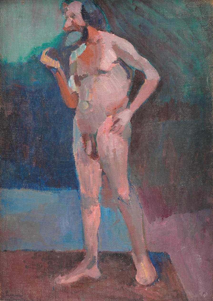 Modello maschile in piedi da Henri Matisse