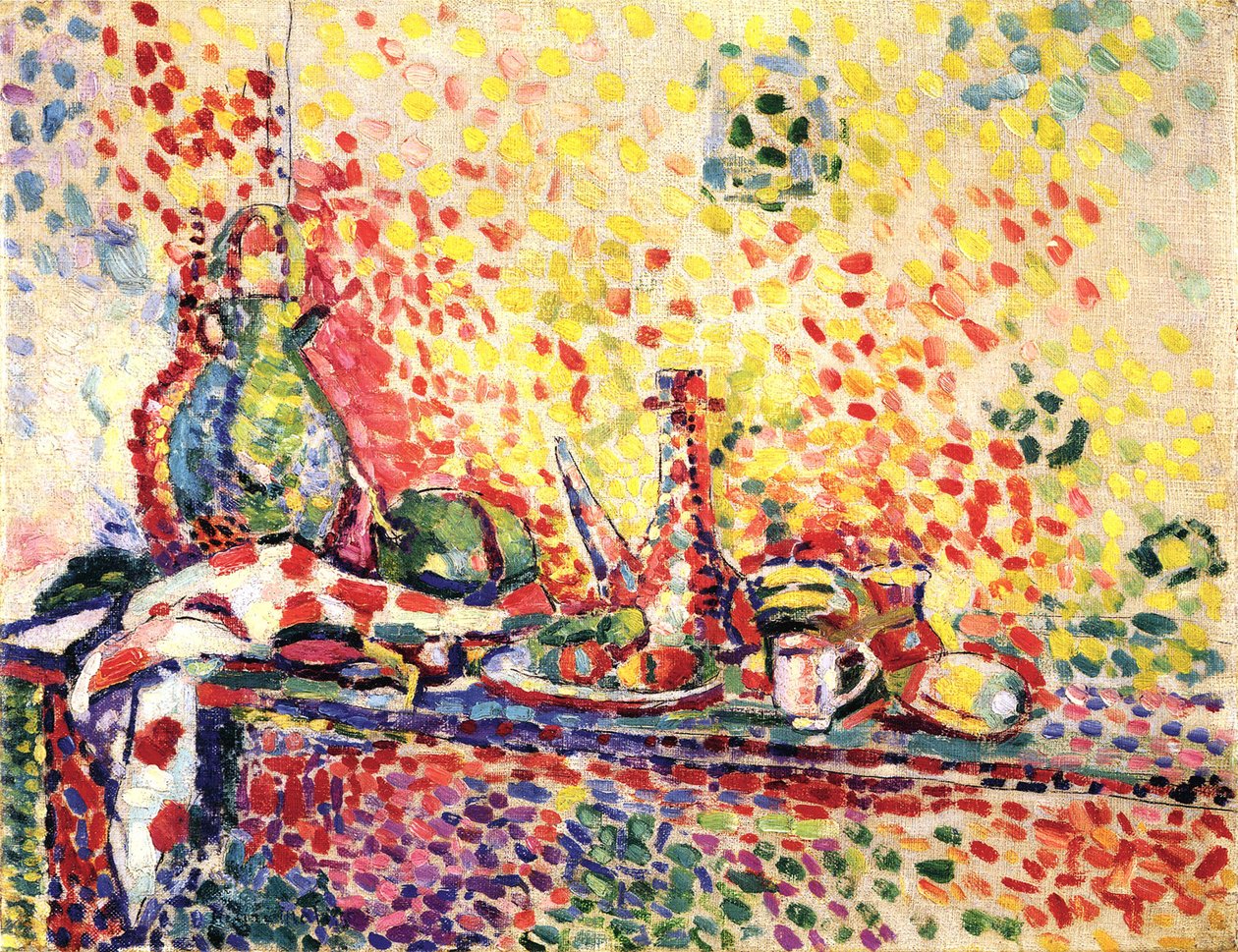 Natura morta con un purro II da Henri Matisse
