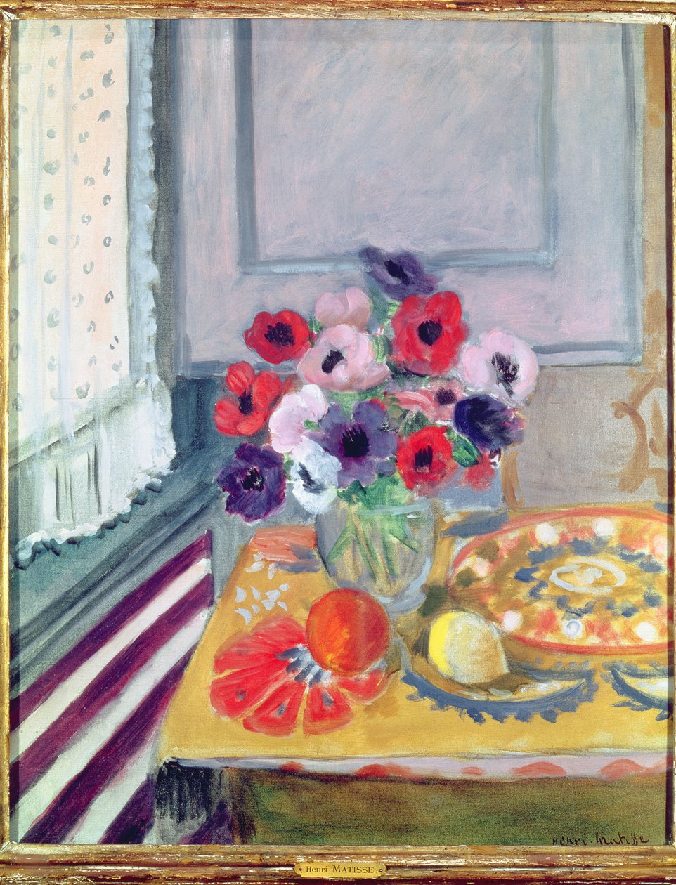 Natura morta con anemoni da Henri Matisse