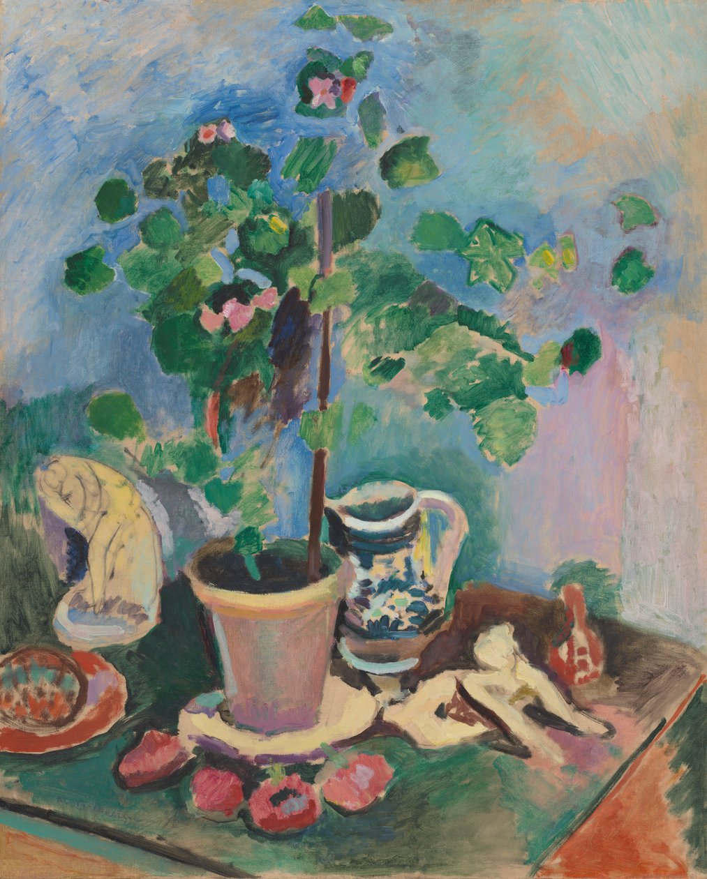 Natura morta con geranio da Henri Matisse