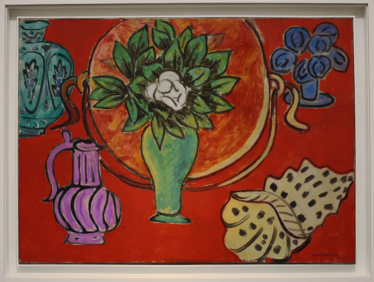 Natura morta con magnolie da Henri Matisse