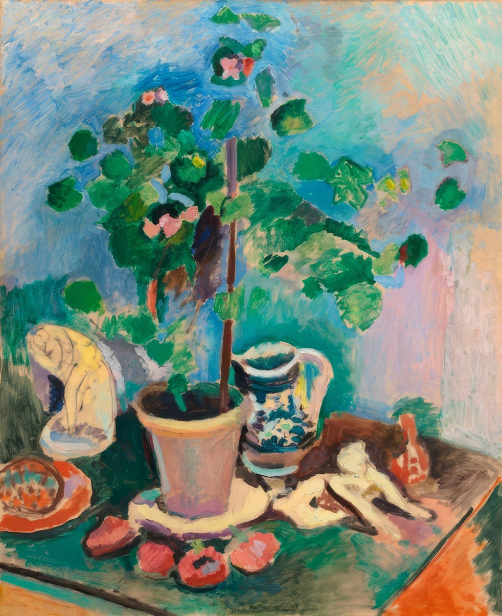 Natura morta con geranio da Henri Matisse