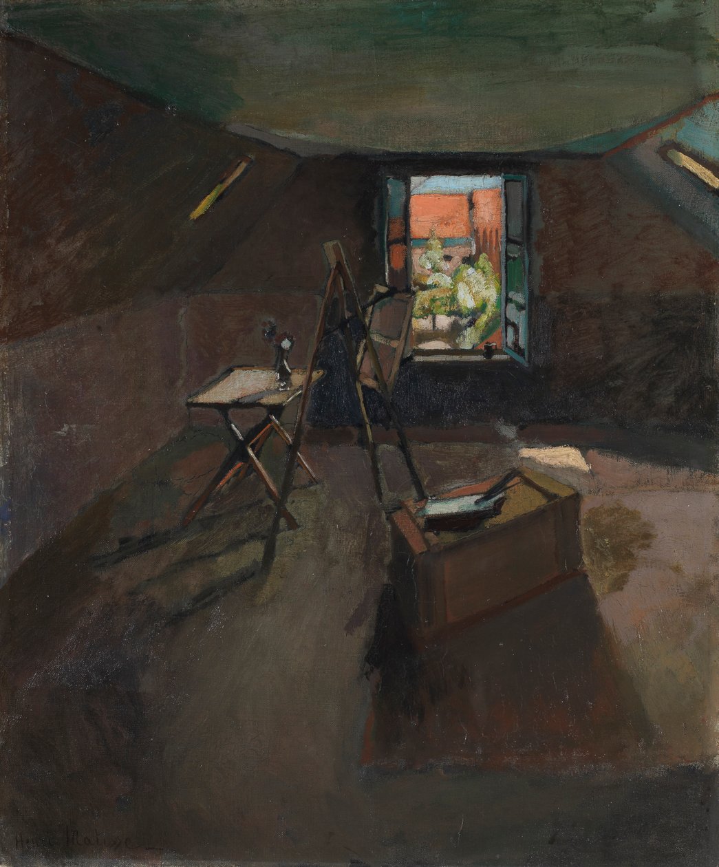 Studio sotto la grondaia, 1903 circa (olio su tela) da Henri Matisse