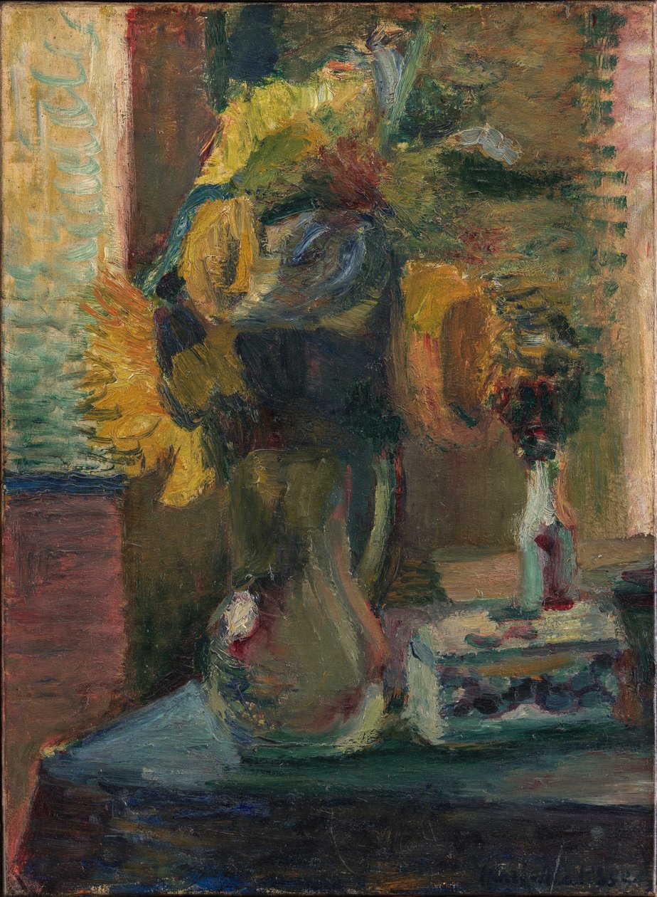 Girasoli in un vaso da Henri Matisse