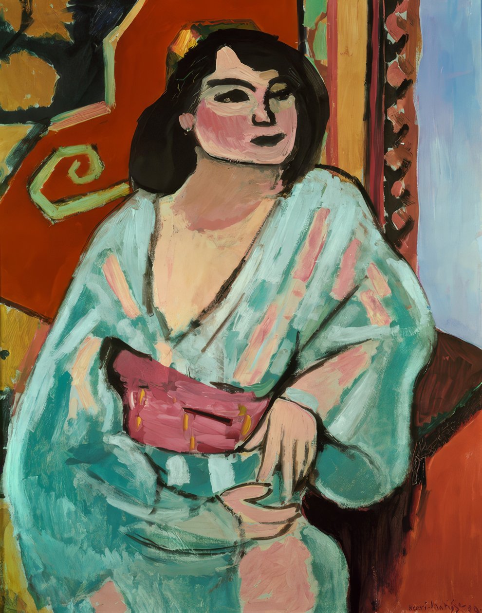 La donna algerina da Henri Matisse