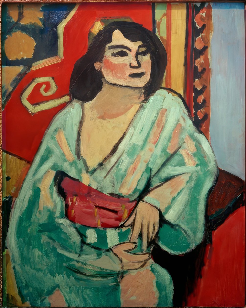 La donna algerina da Henri Matisse