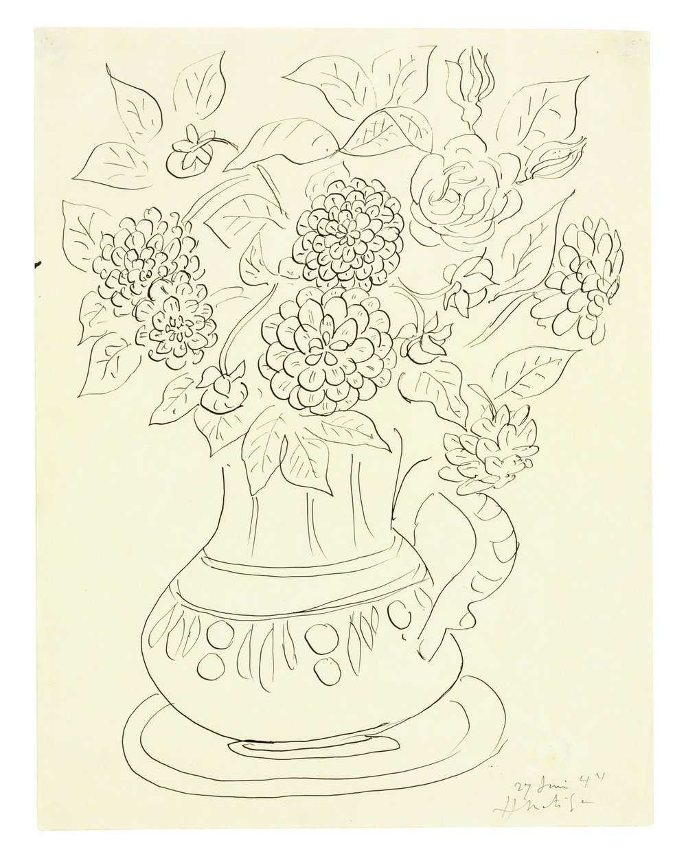 Il bouquet da Henri Matisse