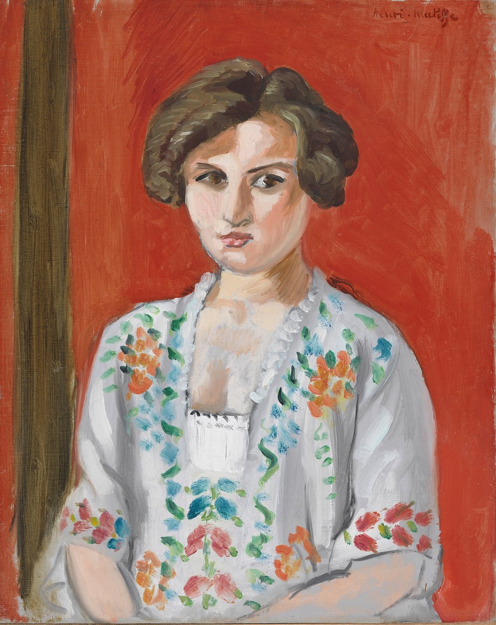 La camicetta bulgara, 1920 circa (olio su tela) da Henri Matisse
