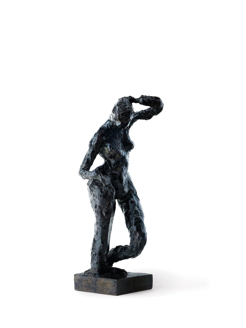 La danza (Movimento di danza), ideata nel 1911, questa versione fusa nel 1930 circa (bronzo con patina nera) da Henri Matisse