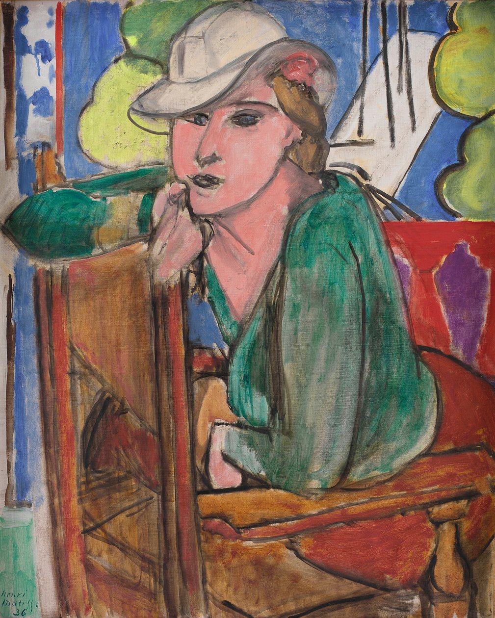 La blusa verde da Henri Matisse