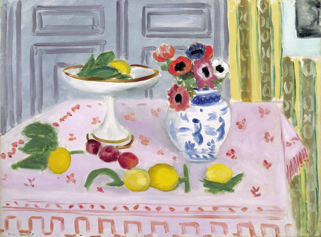 La tovaglia rosa da Henri Matisse