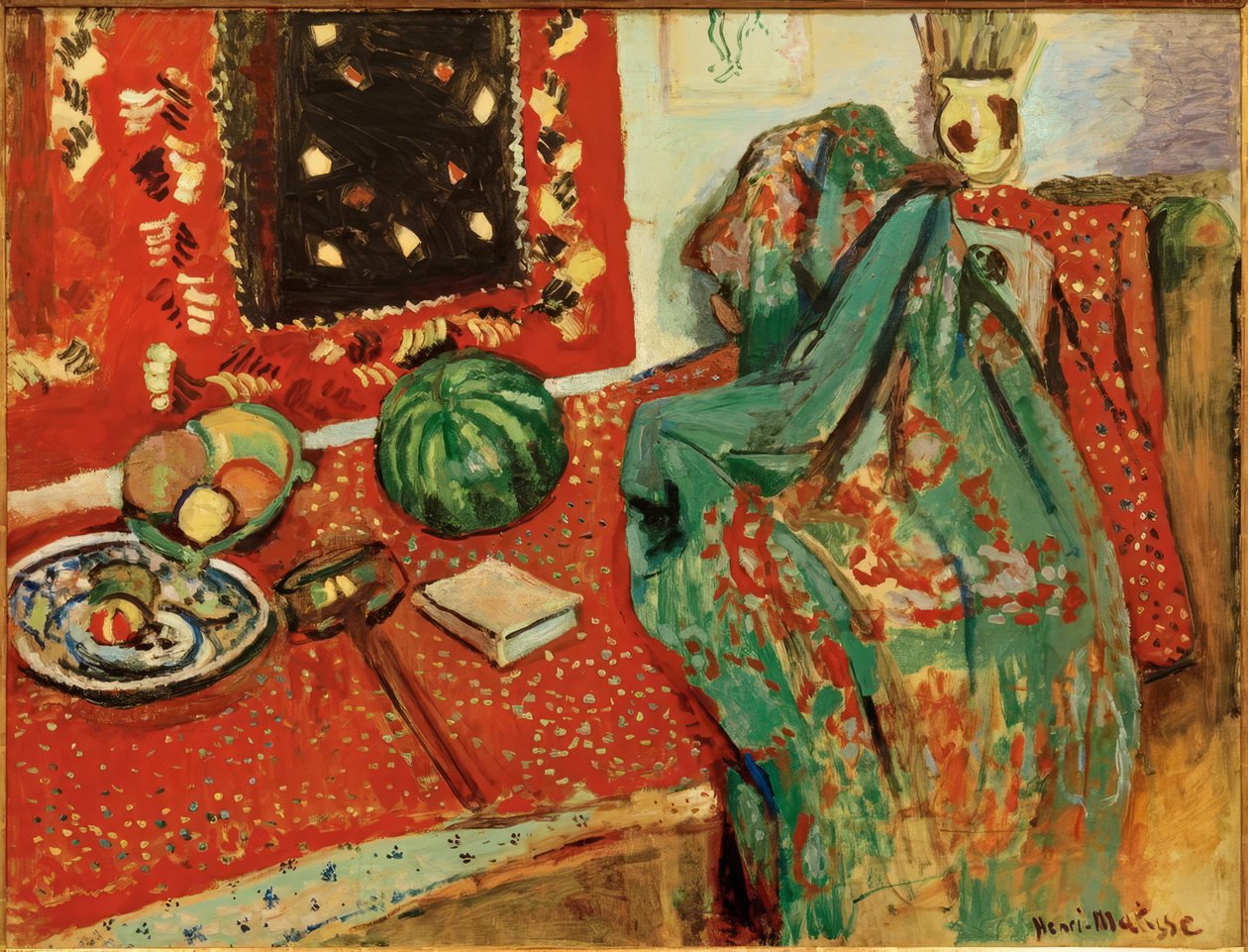 I tappeti rossi da Henri Matisse