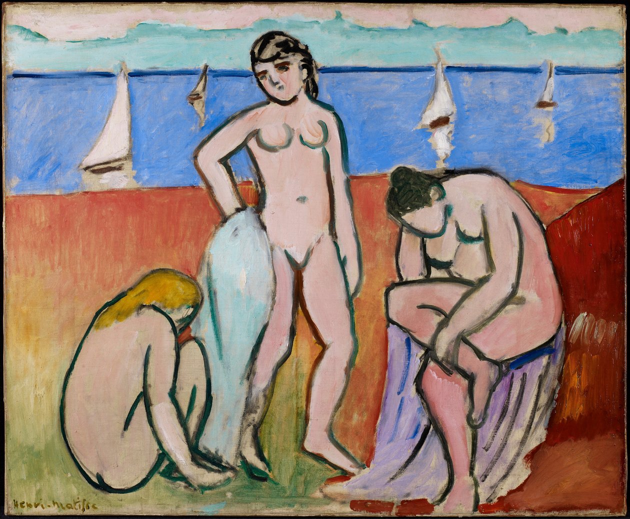 Tre bagnanti da Henri Matisse