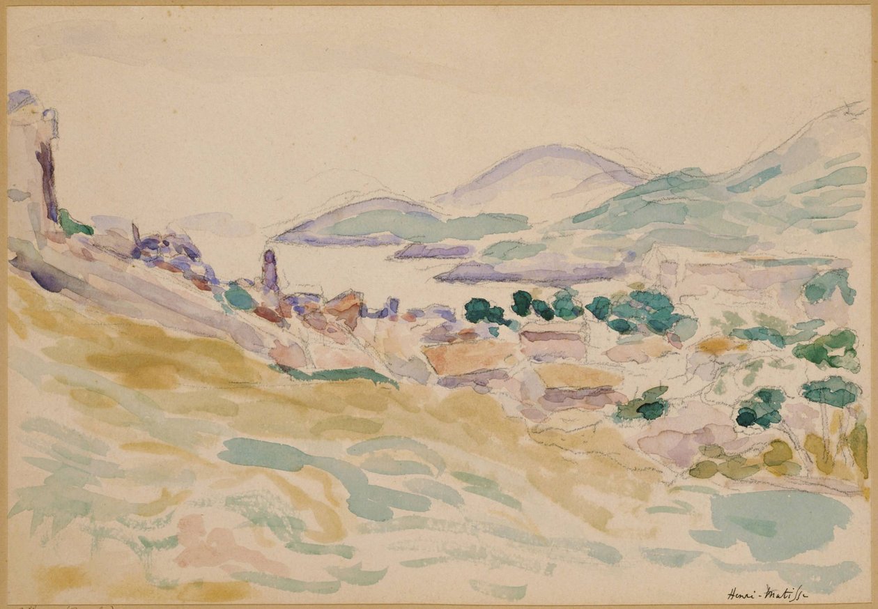 Vista di Collioure da Henri Matisse