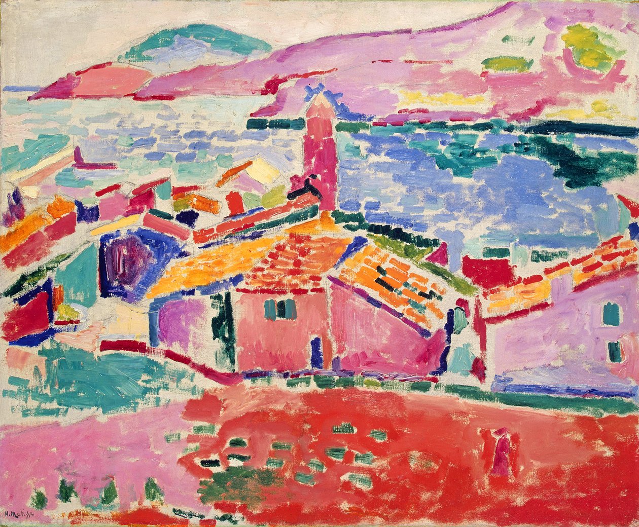 Veduta di Collioure, 1905 circa (olio su tela) da Henri Matisse