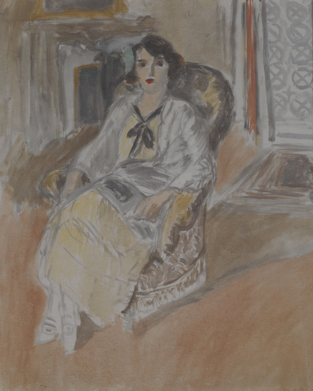 Donna seduta in poltrona, 1922 circa (olio su tela) da Henri Matisse