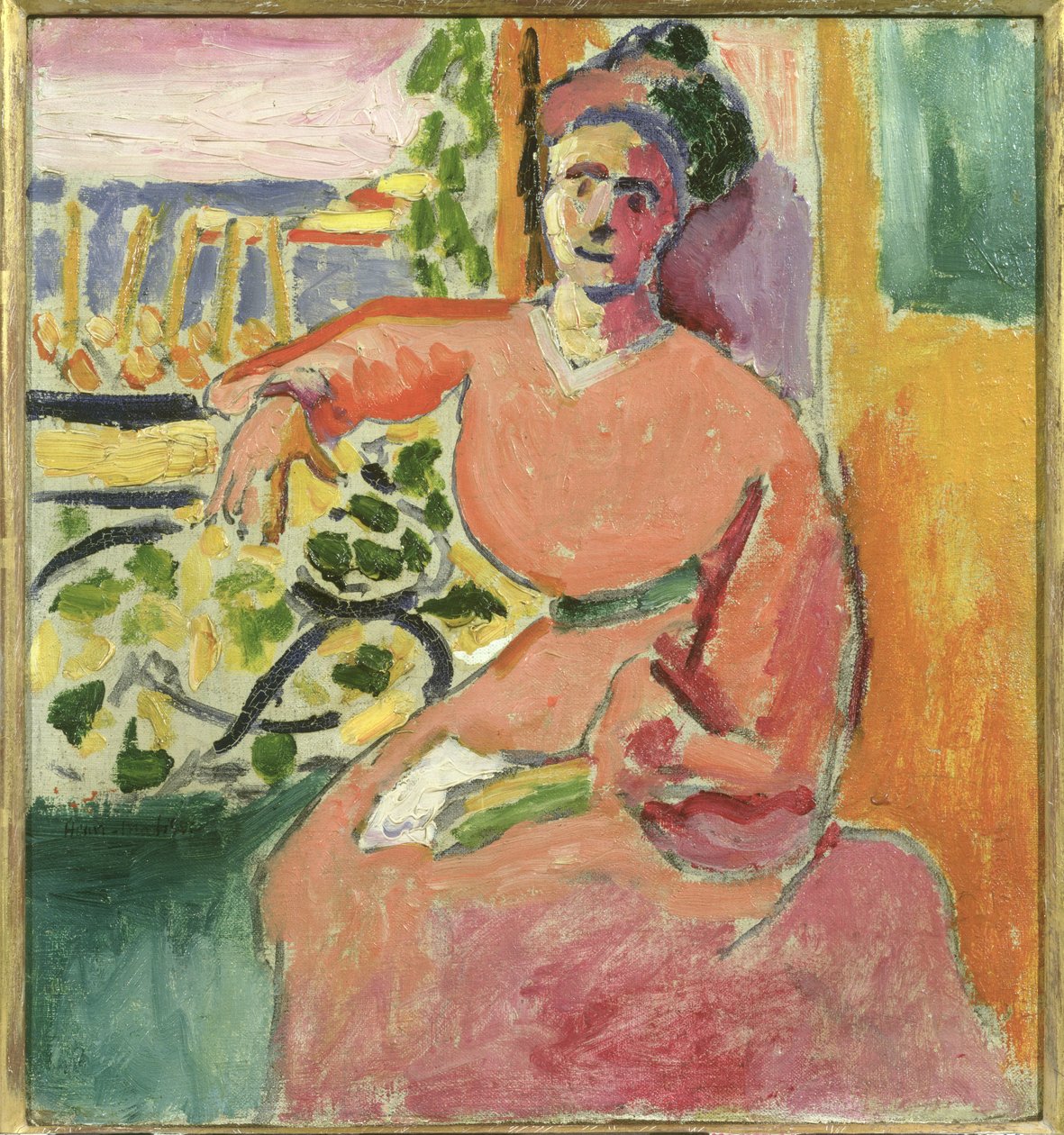 Donna alla finestra da Henri Matisse