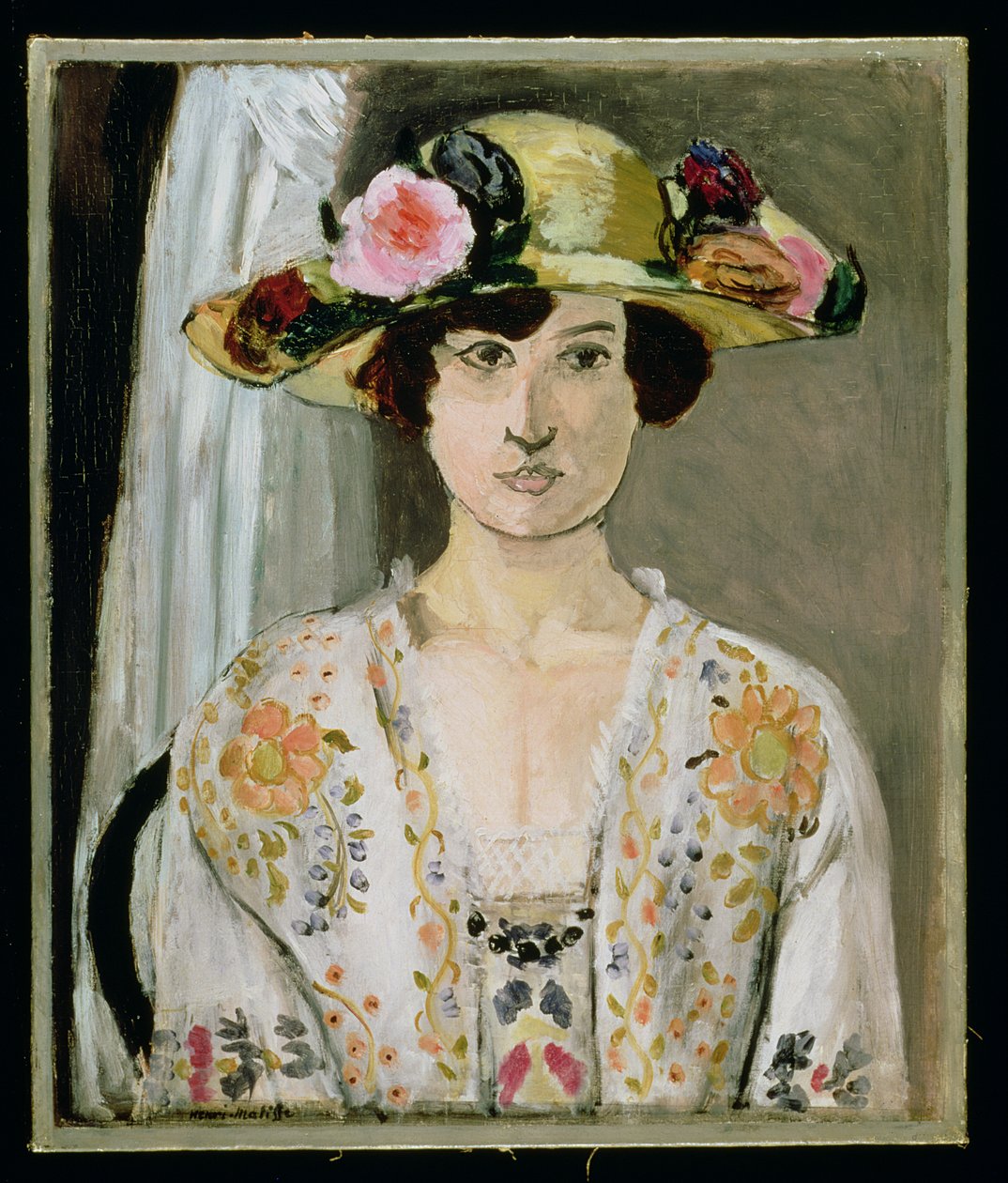 Donna con cappello, 1920 circa (olio su tela) da Henri Matisse