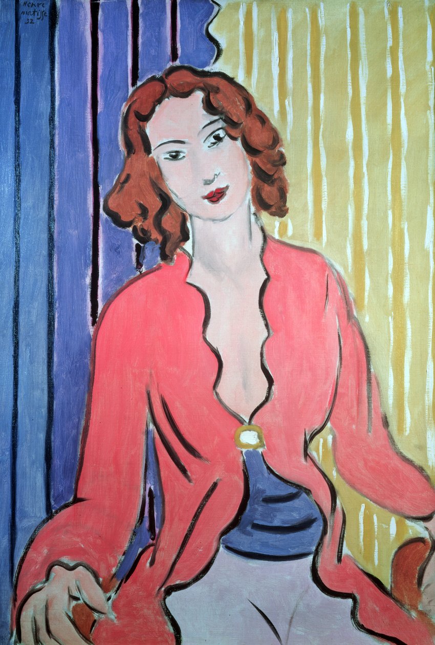 Donna in costume persiano da Henri Matisse