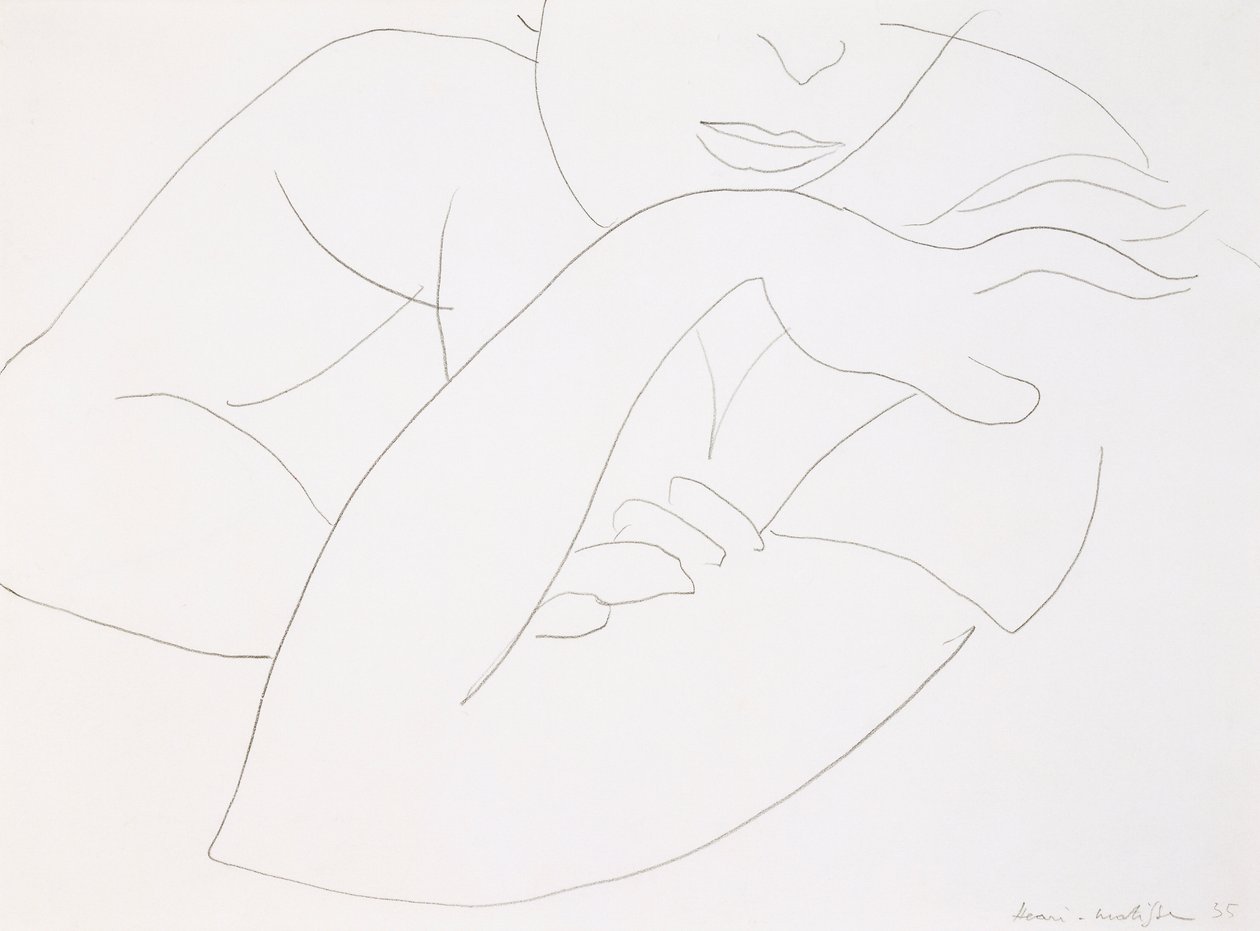 Donna con braccia incrociate da Henri Matisse