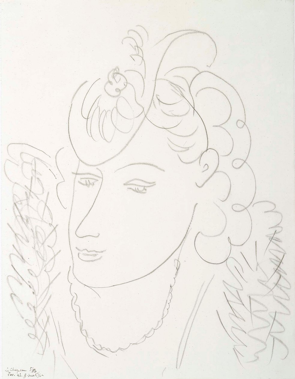 Donna con il cappello da Henri Matisse
