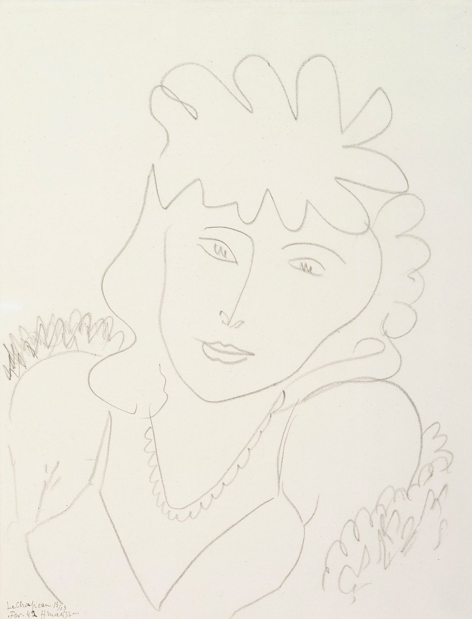 Donna con cappello da Henri Matisse