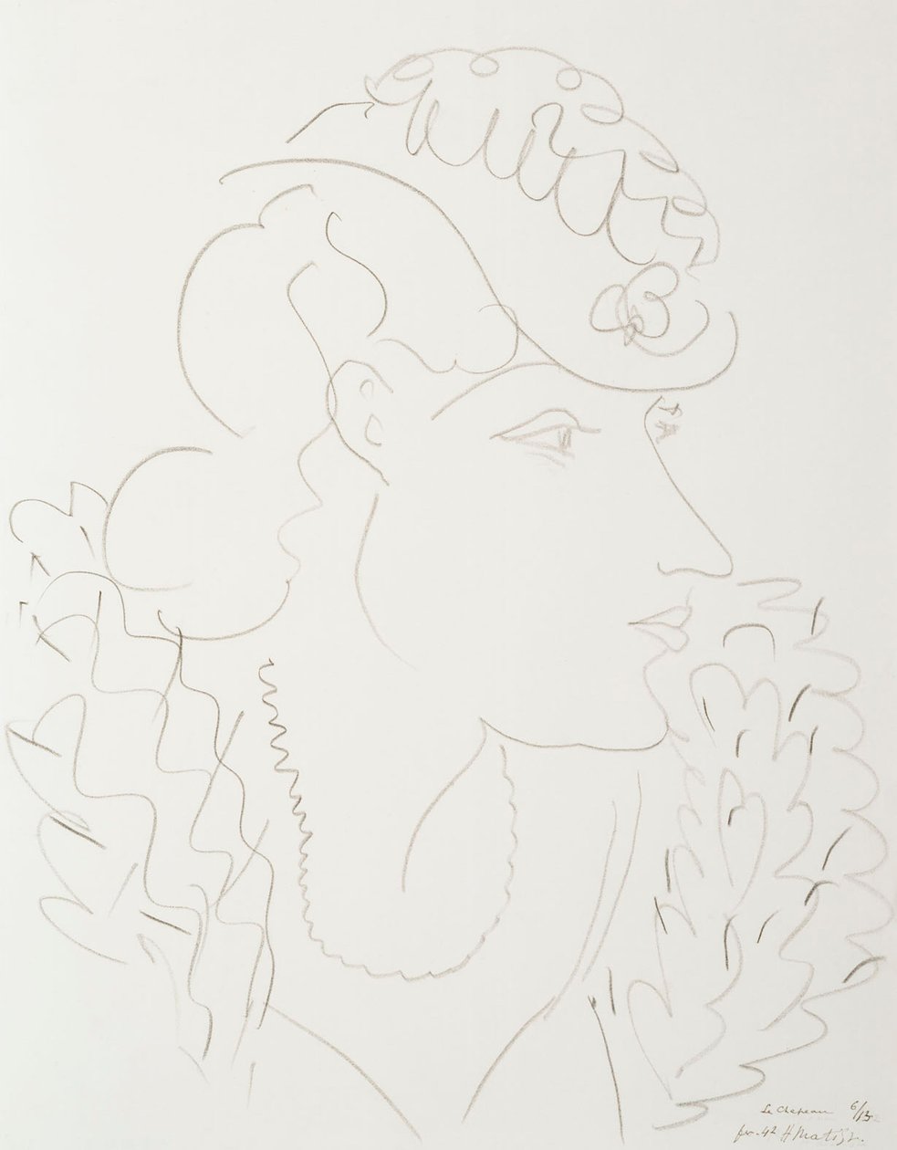 Donna con cappello da Henri Matisse