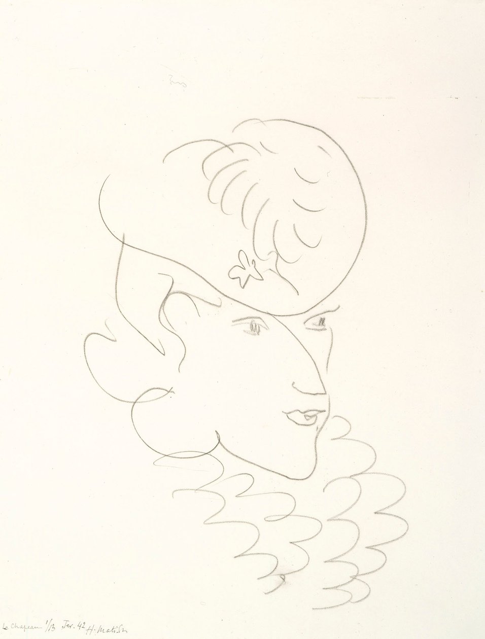 Donna con cappello da Henri Matisse
