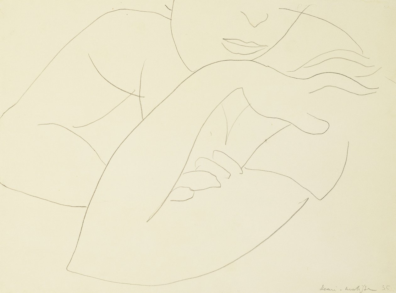 Donna con braccia incrociate da Henri Matisse