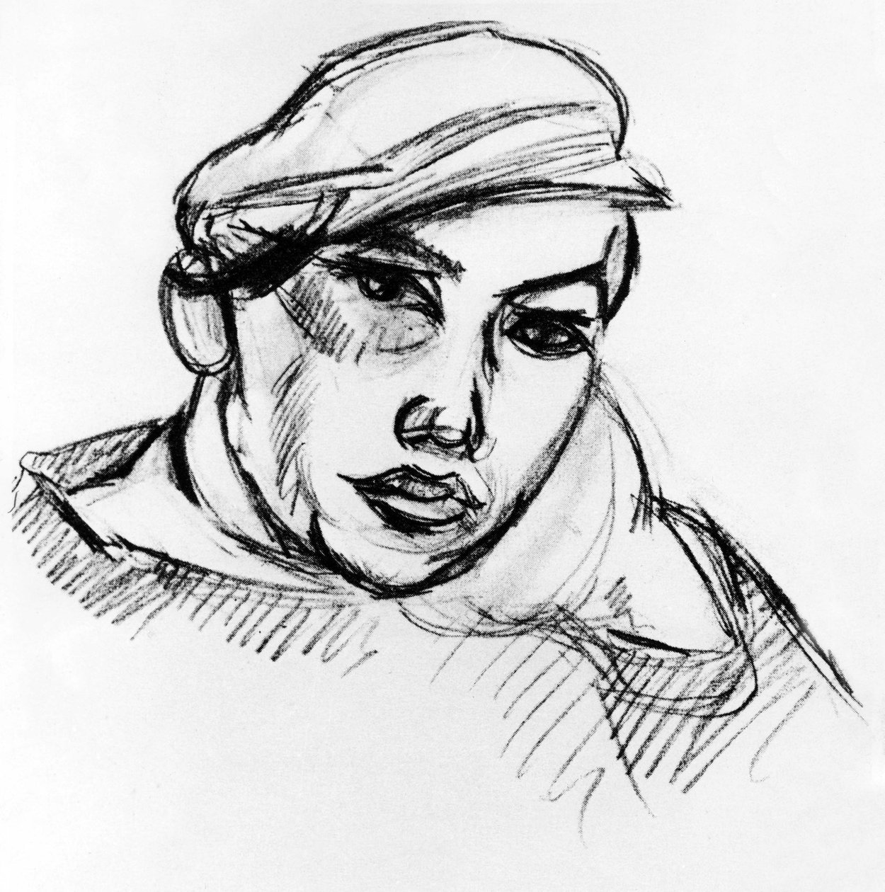 Giovane marinaio a Collioure, 1907 circa (disegno) da Henri Matisse