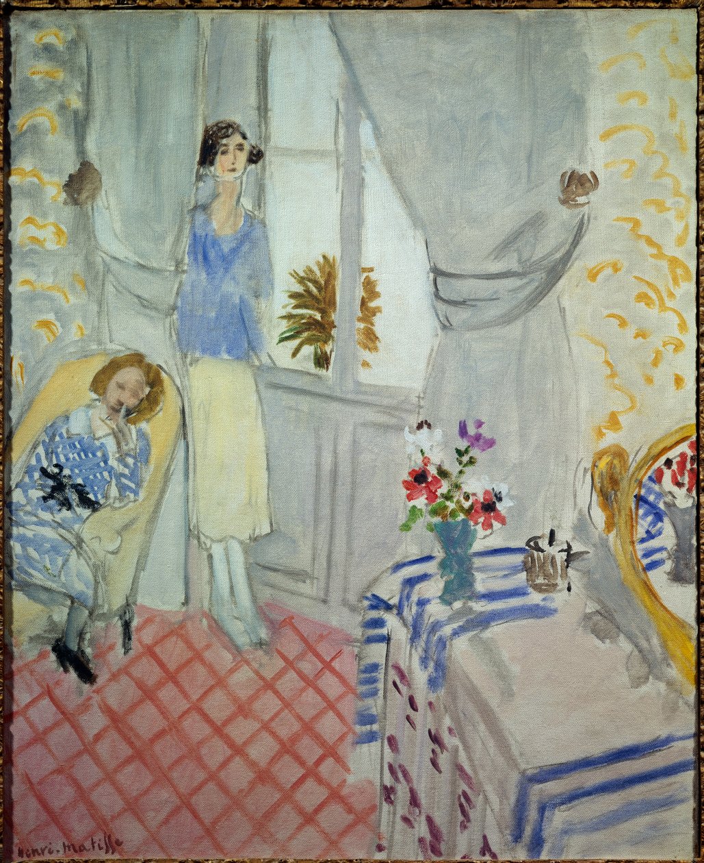 le boudoir 1921 (olio su tela) da Henri Matisse