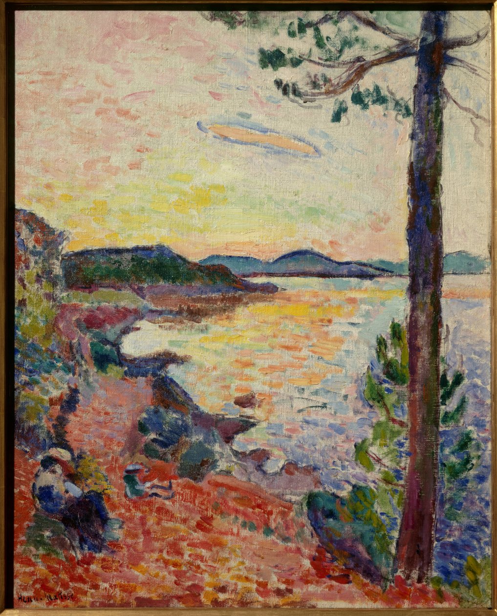 le gouter golfe de saint tropez 1904 (olio su tela) da Henri Matisse