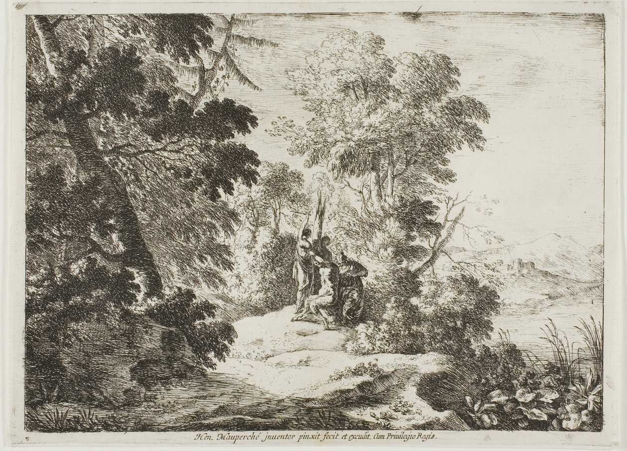 Scorticamento di Marsia da Henri Mauperche