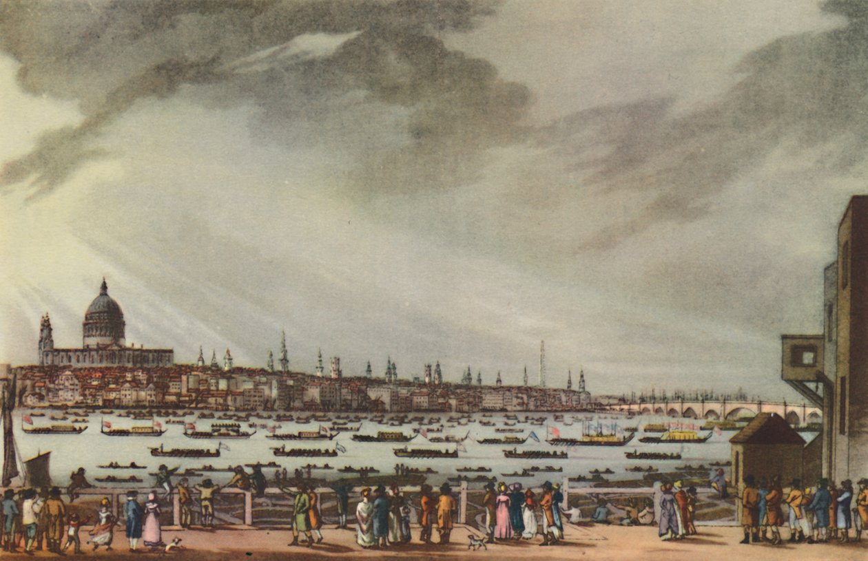 Processione funebre di Lord Nelson sull