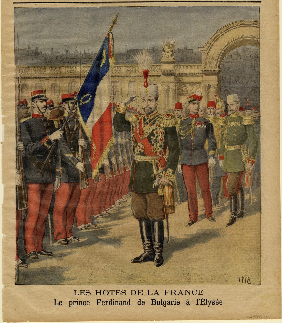 Ferdinando I di Bulgaria al Palazzo dell