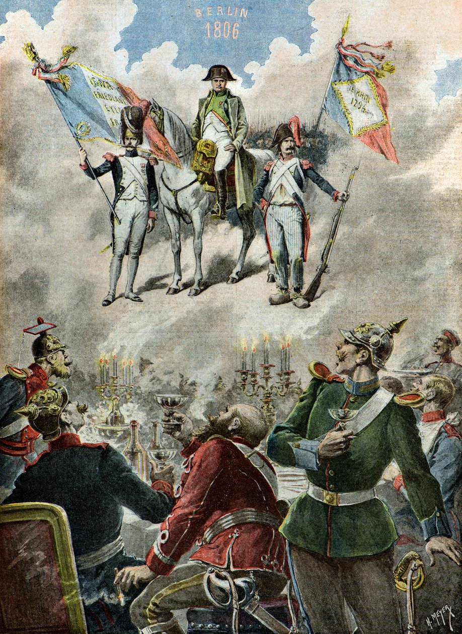 Illustrazione di versi di Alfred de Musset, 1895 (Illustrazione) da Henri Meyer