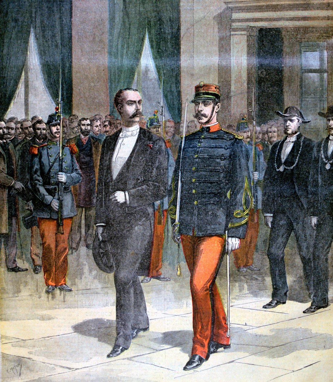 Jean Casimir-Perier, presidente della camera dei deputati, 1893 da Henri Meyer